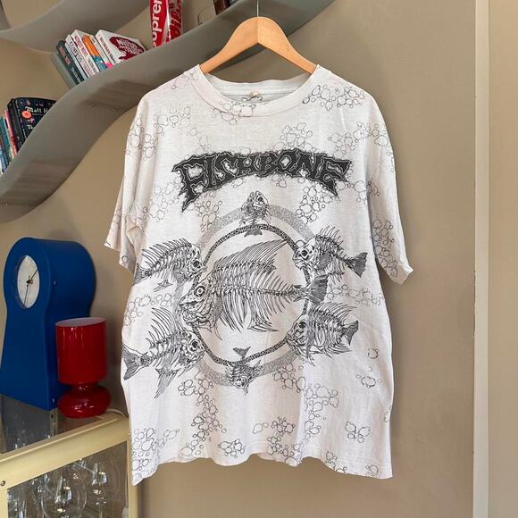 Vintage Fishbone Pushead Shirt - Picture 1 of 8